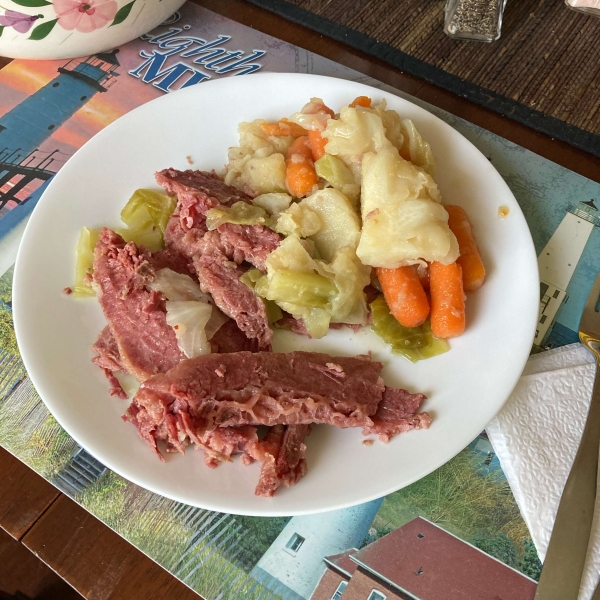 Pressure Cooker Corned Beef