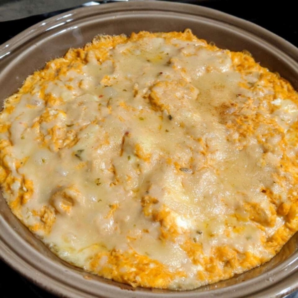 Baked Buffalo Chicken Dip