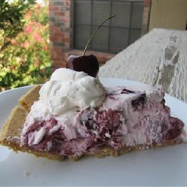 Mom's French Cherry Cream Pie