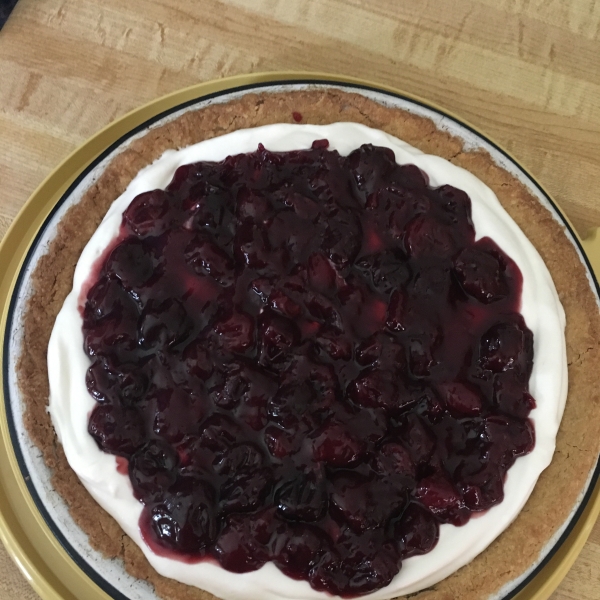 Mom's French Cherry Cream Pie