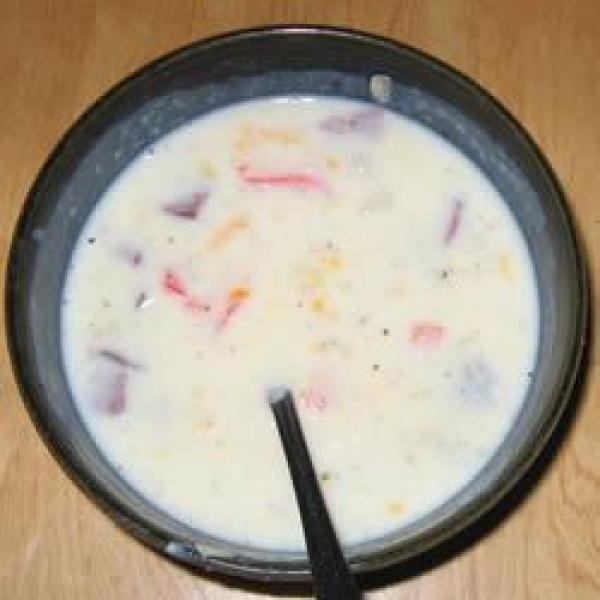 Cream of Onion and Potato Soup