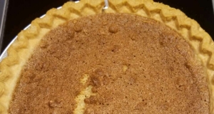 Caramel Sponge Pie