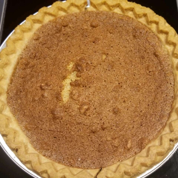 Caramel Sponge Pie