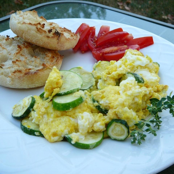 Zucchini with Egg