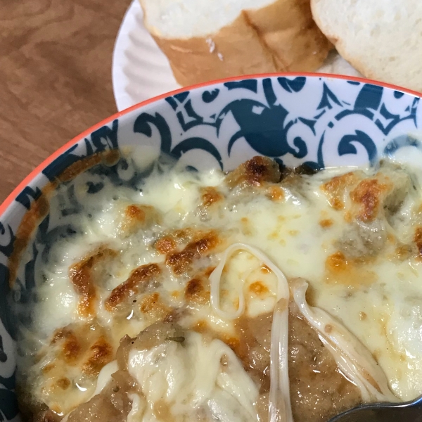 Slow Cooker Onion Soup