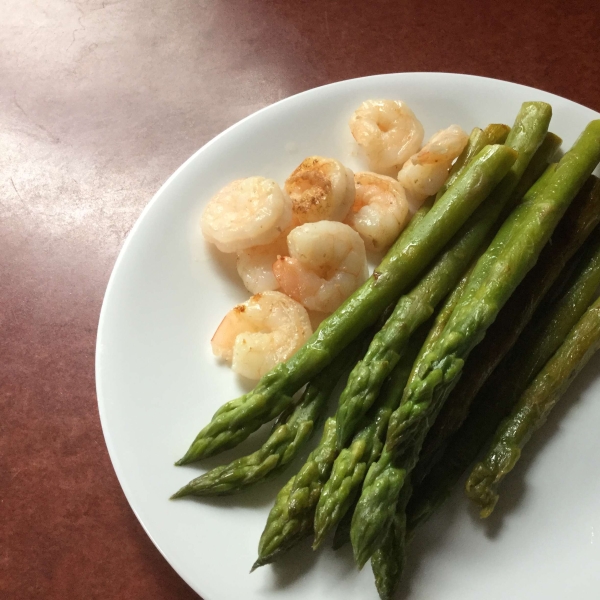 Pan-Fried Minty Asparagus