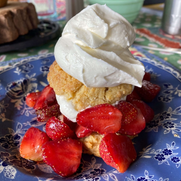 Buttermilk Strawberry Shortcake