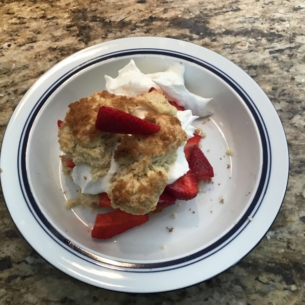 Buttermilk Strawberry Shortcake