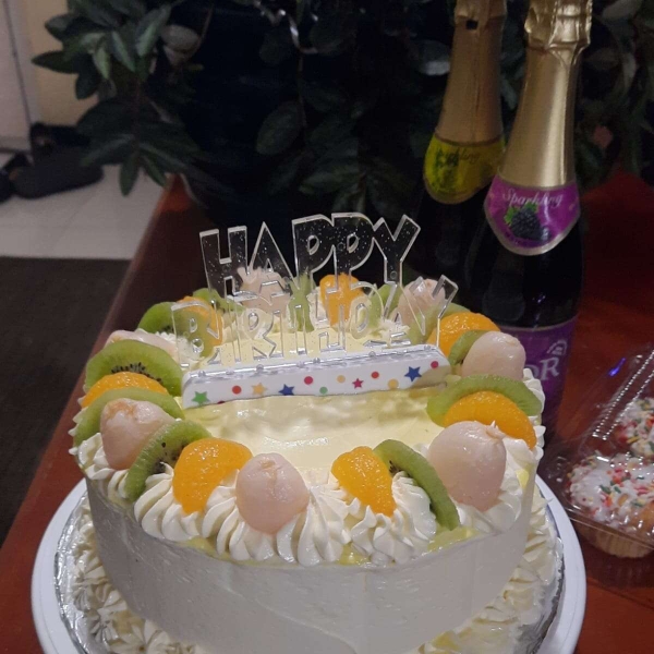 Lychee Butter Cake