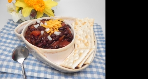 5-Ingredient Vegetarian Chili