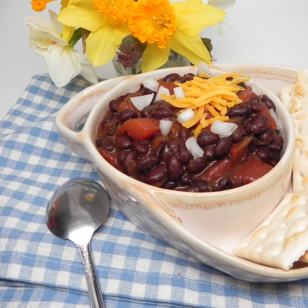 5-Ingredient Vegetarian Chili