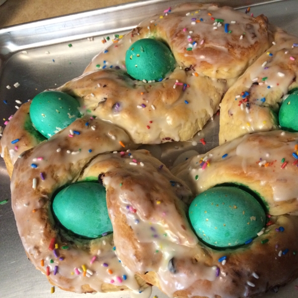Easter Bread Ring