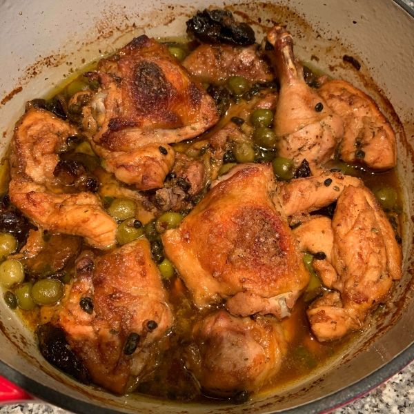 Prune and Olive Chicken