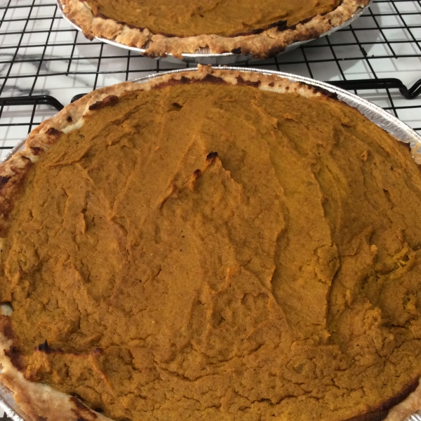 Sweet Butternut Squash Pie