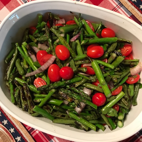 Green Bean and Asparagus Salad