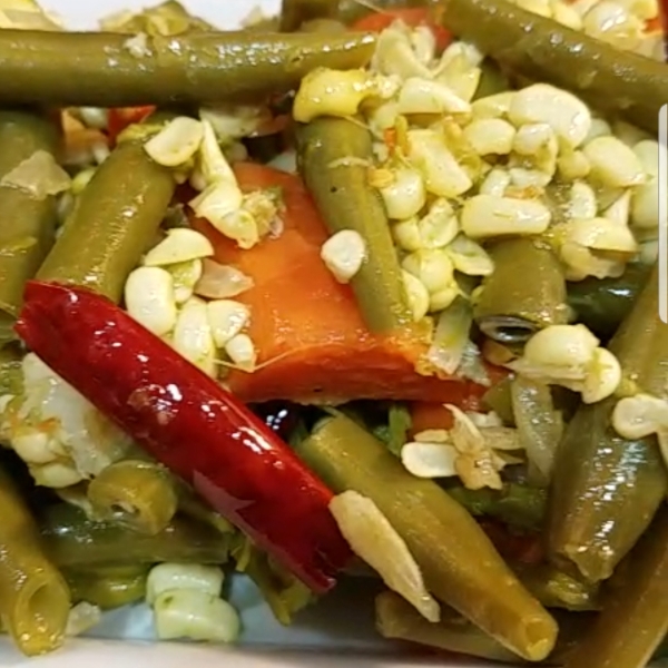 Green Bean and Asparagus Salad