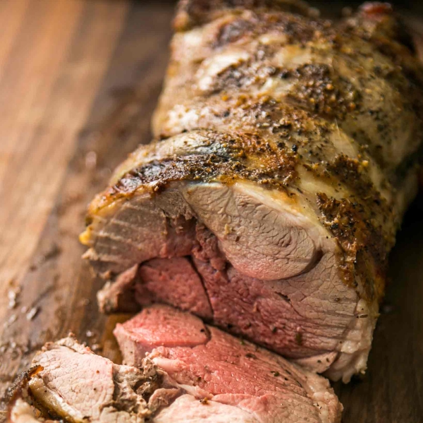 Roasted Orange Leg of Lamb