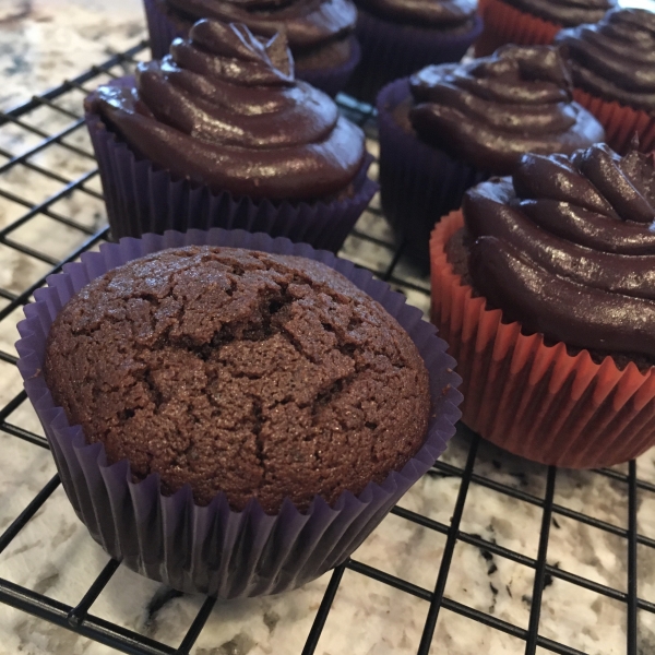 Rice Flour Mexican Chocolate Cupcakes (Gluten Free)