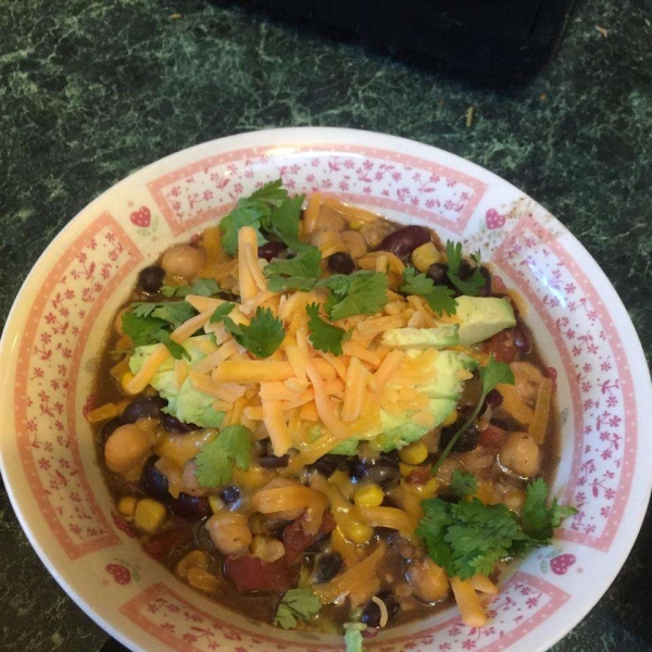 Quick and Easy Chicken Chili