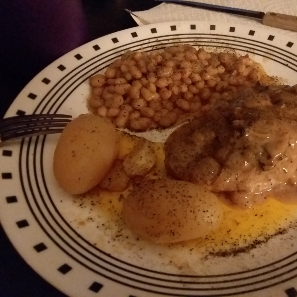 Golden Pork Chops