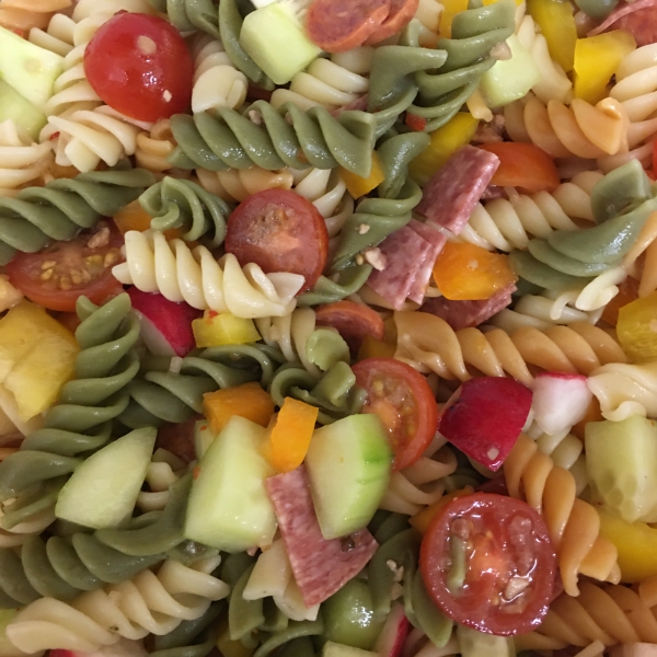 Italian Pasta Veggie Salad