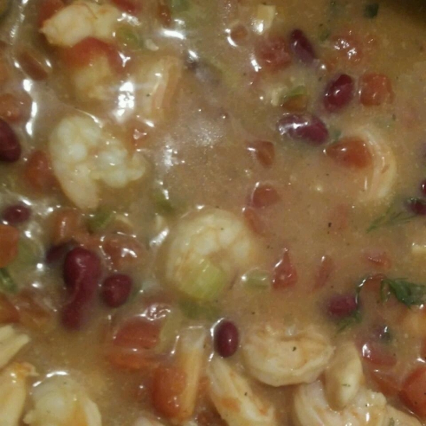 Spicy Shrimp and Red Bean Soup