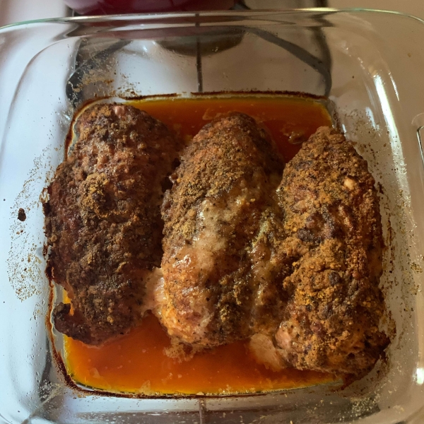 Baked Paprika-Parmesan Chicken