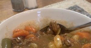 Ground Beef and Vegetable Stew