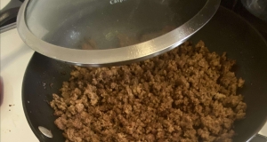 Ground Beef with Homemade Taco Seasoning Mix