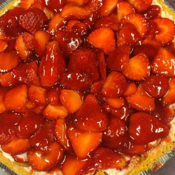 Strawberry Cheese Pie