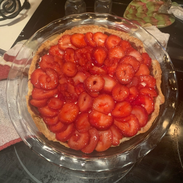 Strawberry Cheese Pie