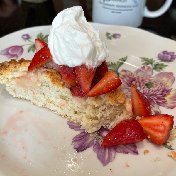 Skillet Strawberry Shortcake