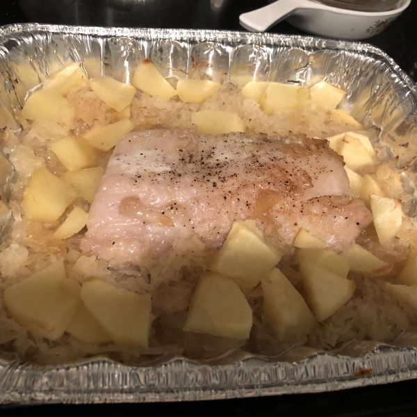 Doreen's Pork and Sauerkraut