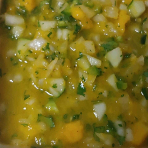 Cucumber-Mango Salsa