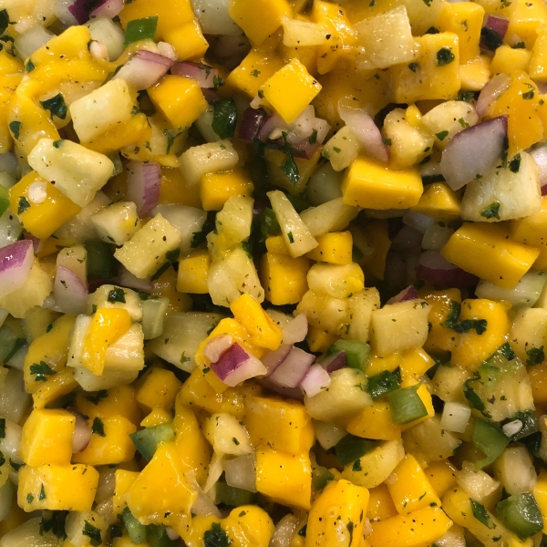 Cucumber-Mango Salsa