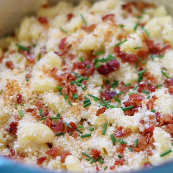 One-Pan White Cheddar Mac and Cheese