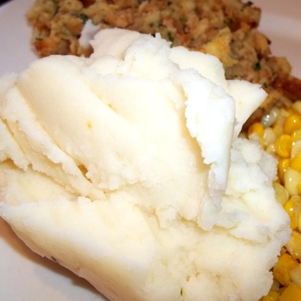 Slow Cooker Mashed Potatoes and Cauliflower
