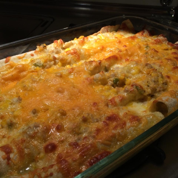 Green Sauce Enchiladas