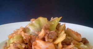 Deconstructed Cabbage Roll Casserole