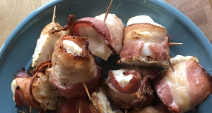 Bacon-Wrapped Halibut