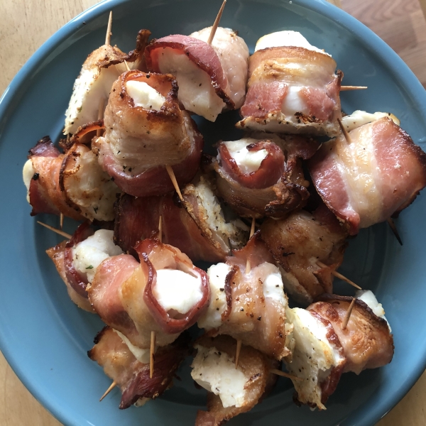 Bacon-Wrapped Halibut