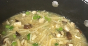 Hot and Sour Soup with Bean Sprouts