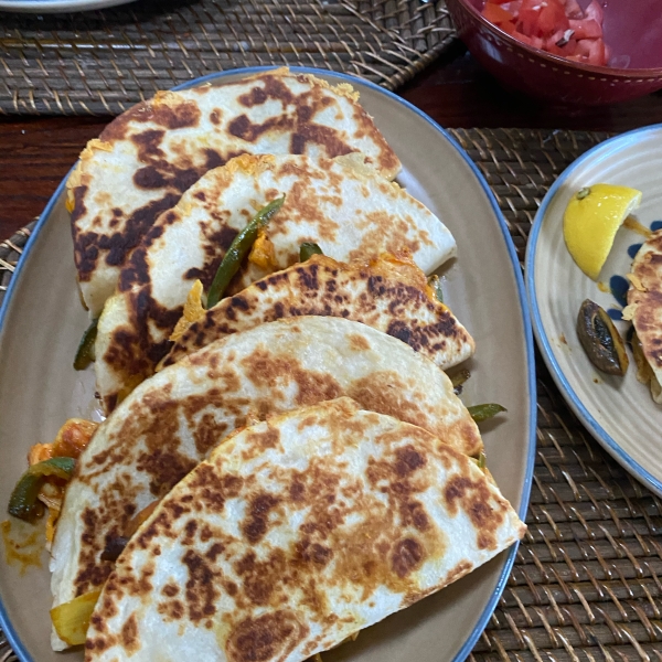 Shrimp Quesadillas