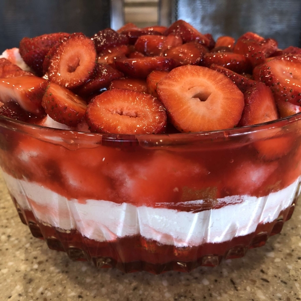 Strawberry Shortcake Trifle