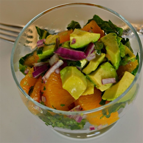 Mandarin Orange, Cilantro, and Avocado Salsa