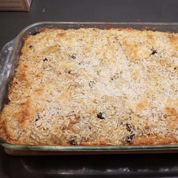 Coconut Bread Pudding