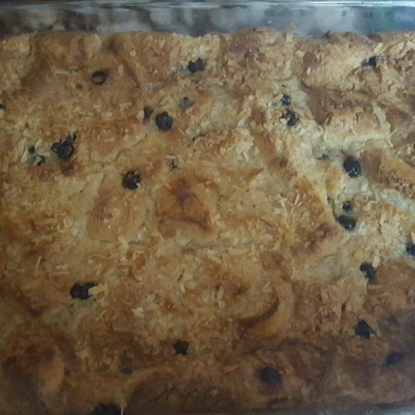 Coconut Bread Pudding