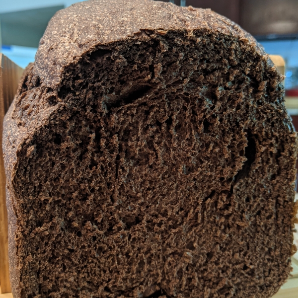 Bread Machine Pumpernickel Bread