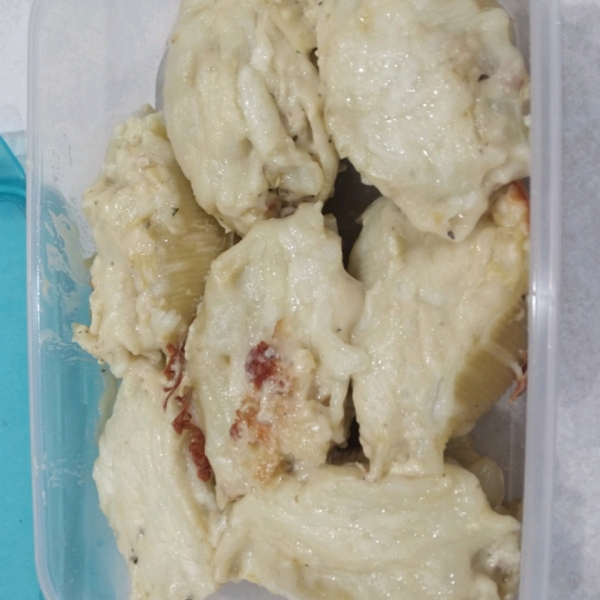 Thanksgiving Leftovers Stuffed Shells