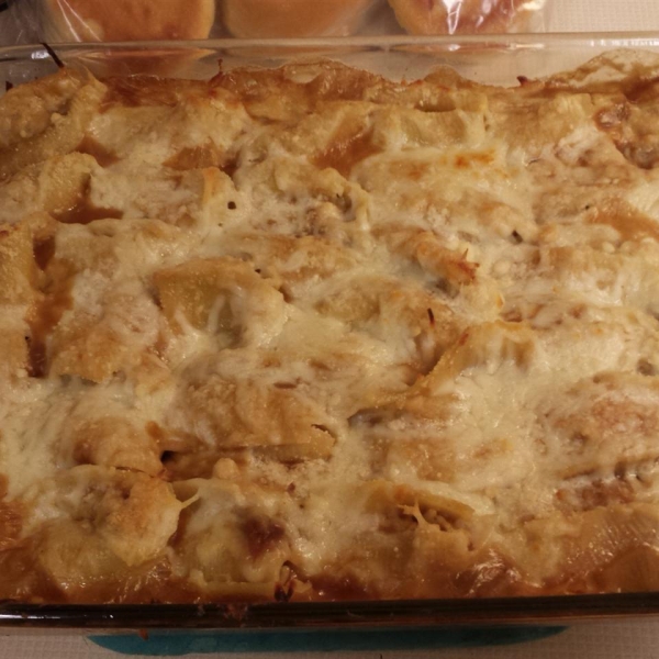 Thanksgiving Leftovers Stuffed Shells